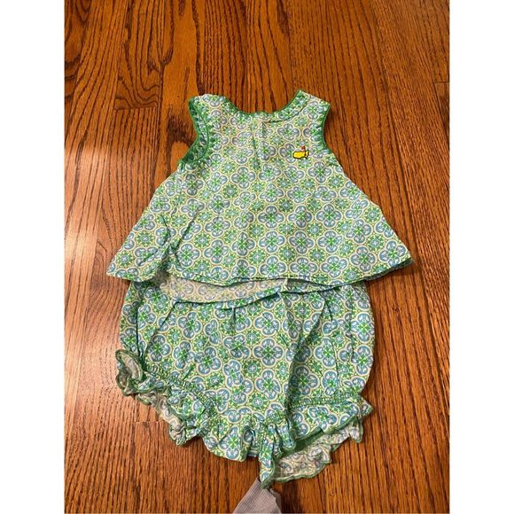 Masters One Pieces Authentic Masters 6m Diaper Set Ric Rac Ruffles